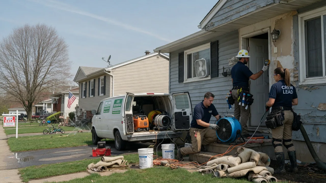Flood Cleanup in Greenbrier, TN near me