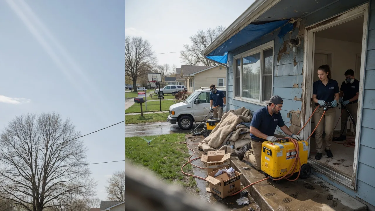 Basement Flood Cleanup in Greenbrier, TN near me